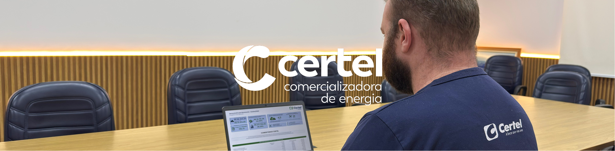 Banner Certel Comercializadora de Energia