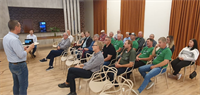 Momento com os conselheiros administrativos e fiscais