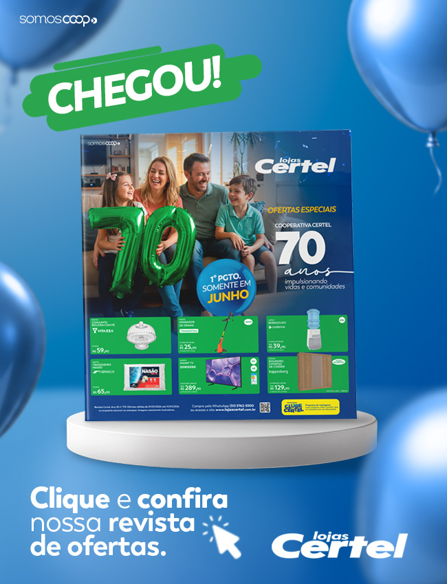 Banner revista - Lojas Certel