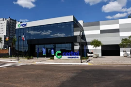 Sede operacional localiza-se na Avenida dos Ipês, no Bairro Montanha