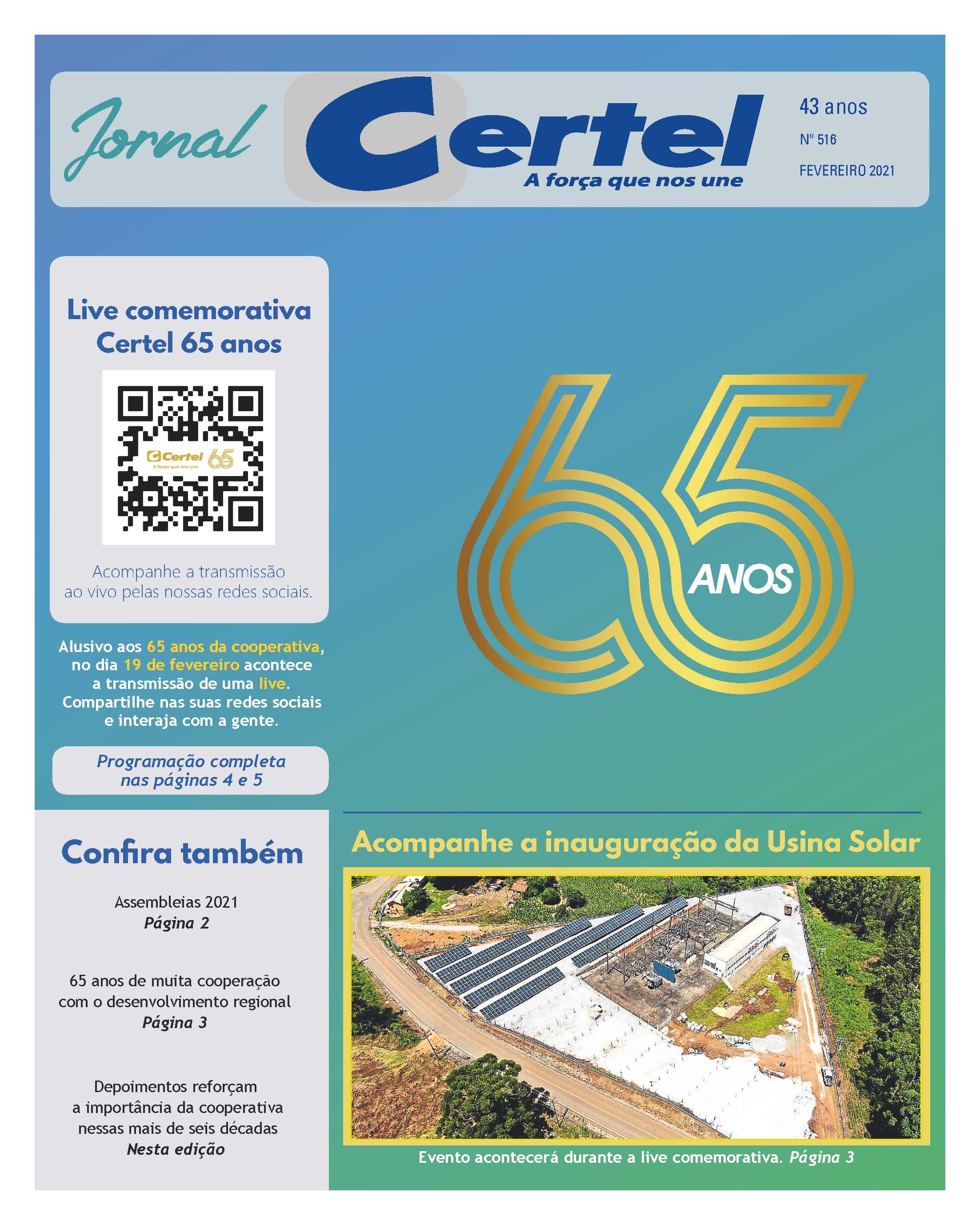 Jornal Certel Fevereiro 2021 