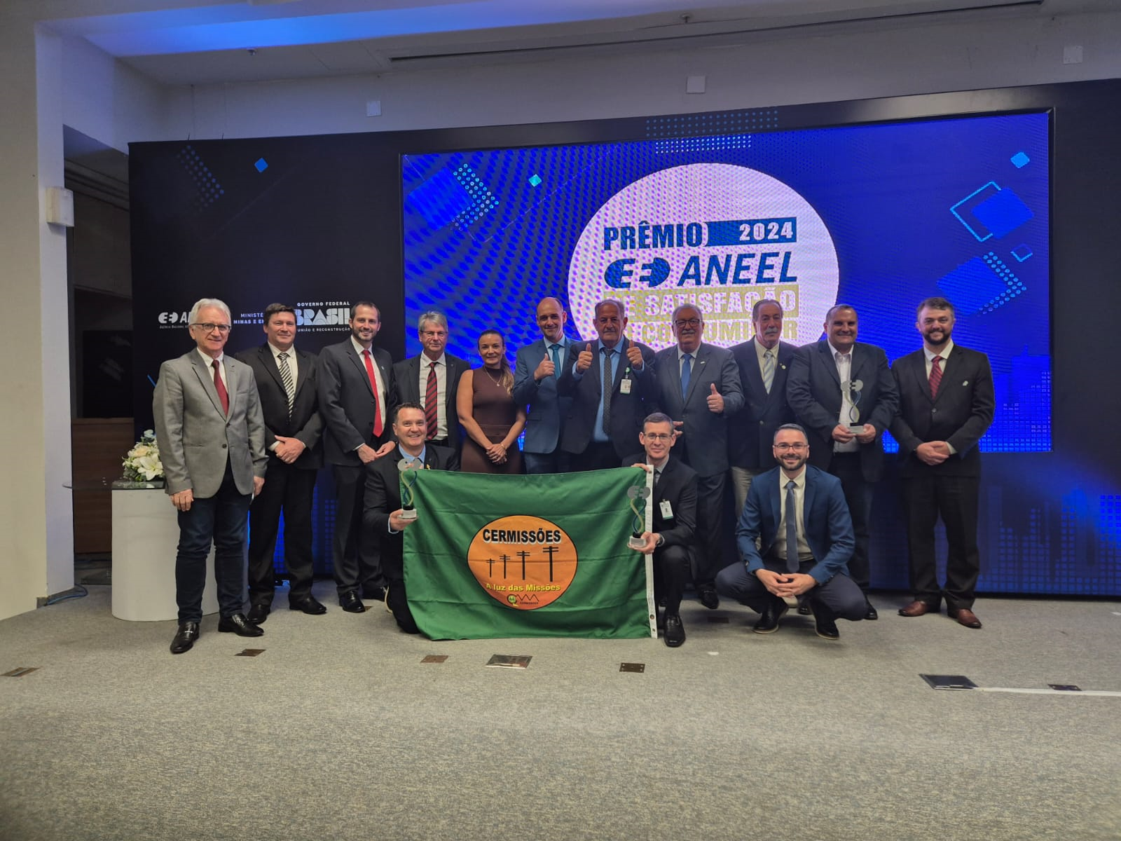 Direção da Certel comemorou em conjunto com a Cermissões e demais cooperativas