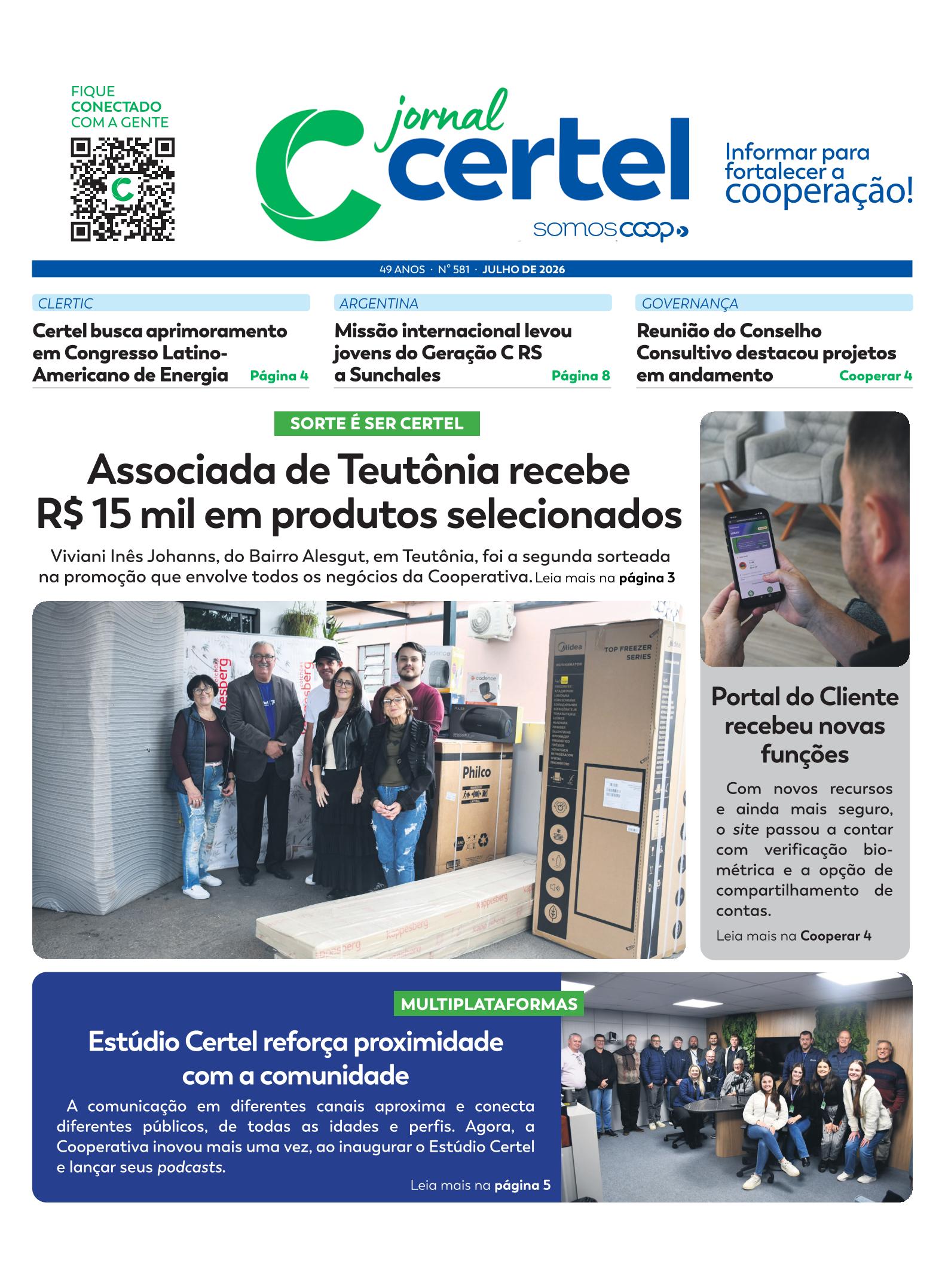 Jornal Certel Julho 2026