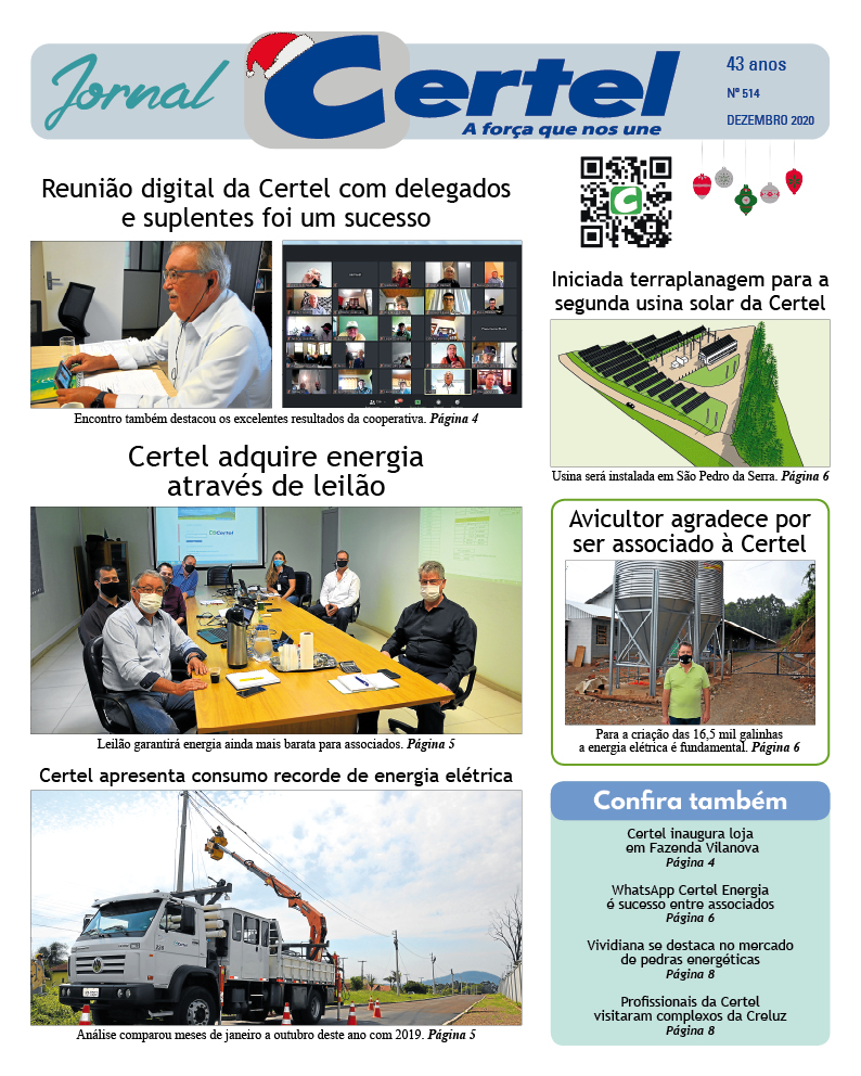 Jornal Certel Dezembro 2020