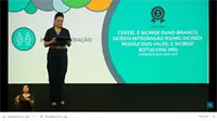 Momento do anúncio da premiação