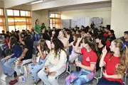 Palestra para escolas municipais de Bom Retiro do Sul