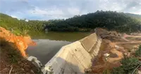 Barragem da hidrelétrica foi ampliada