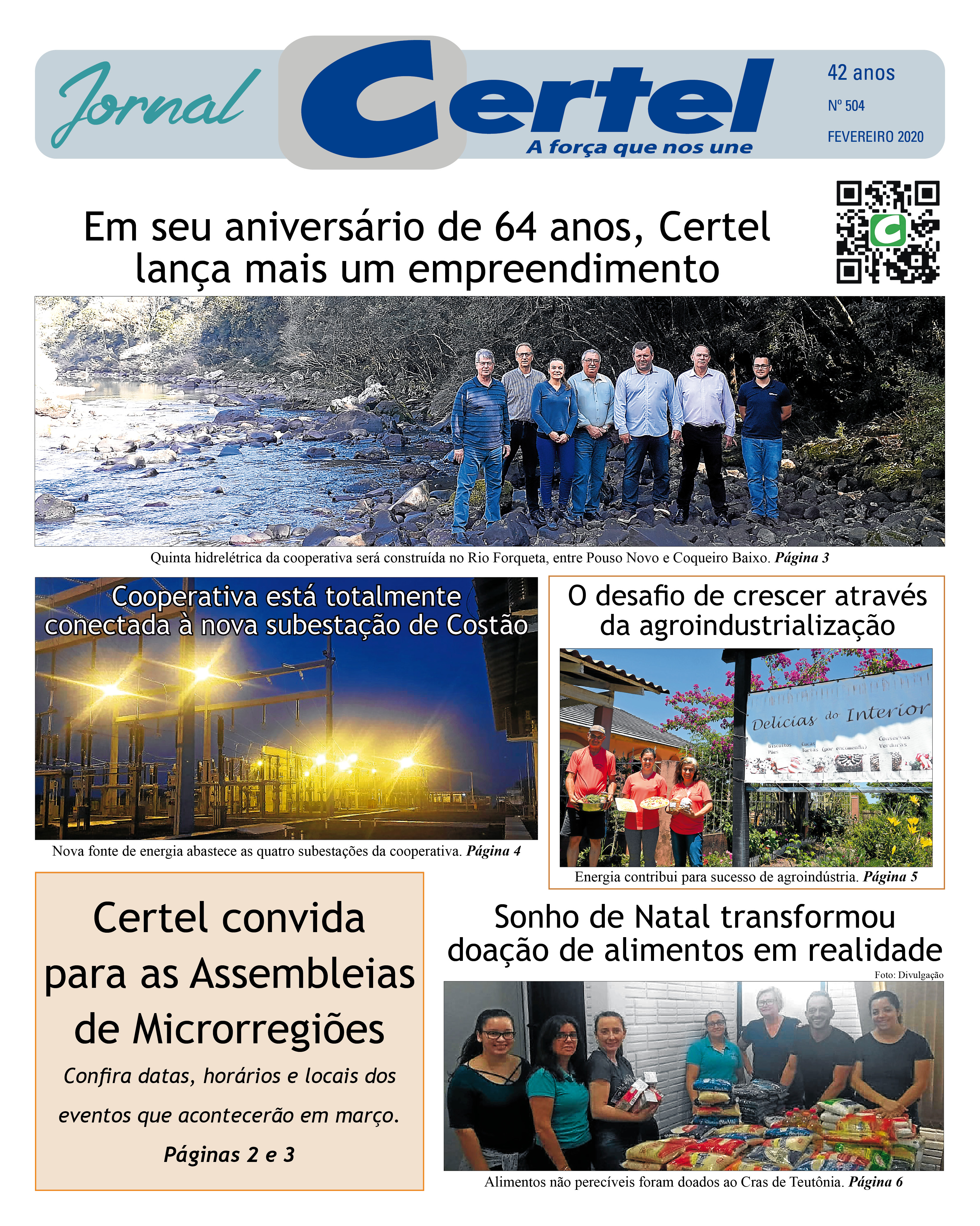 Jornal Certel Fevereiro 2020  