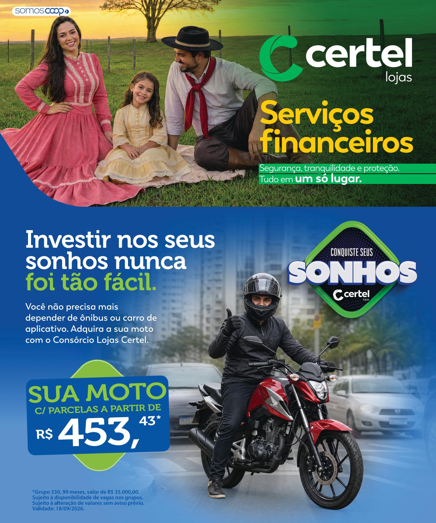 Lojas Certel - Serviços Financeiros