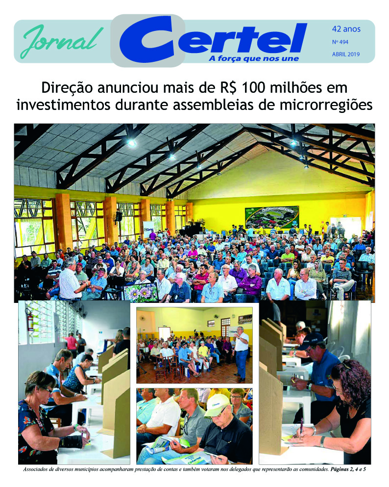 Jornal Certel Abril 2019