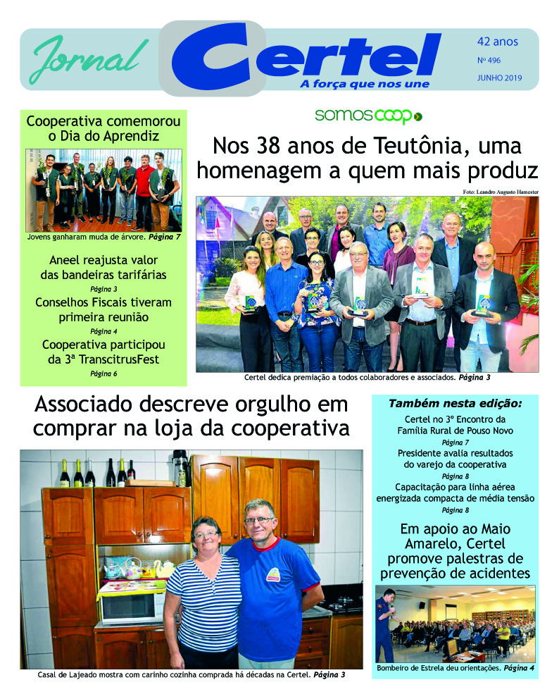 Jornal Certel Junho 2019