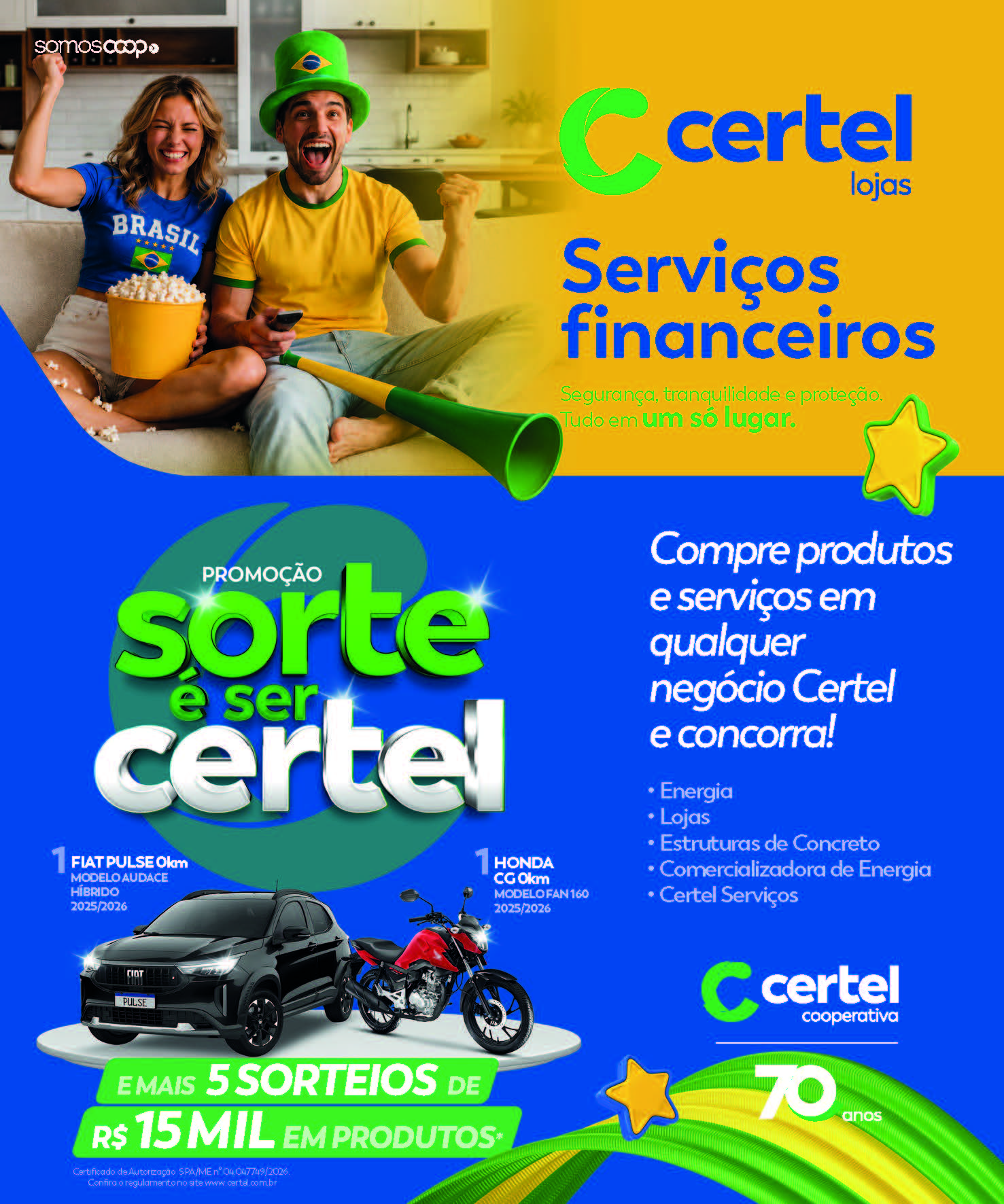 Lojas Certel - Serviços Financeiros