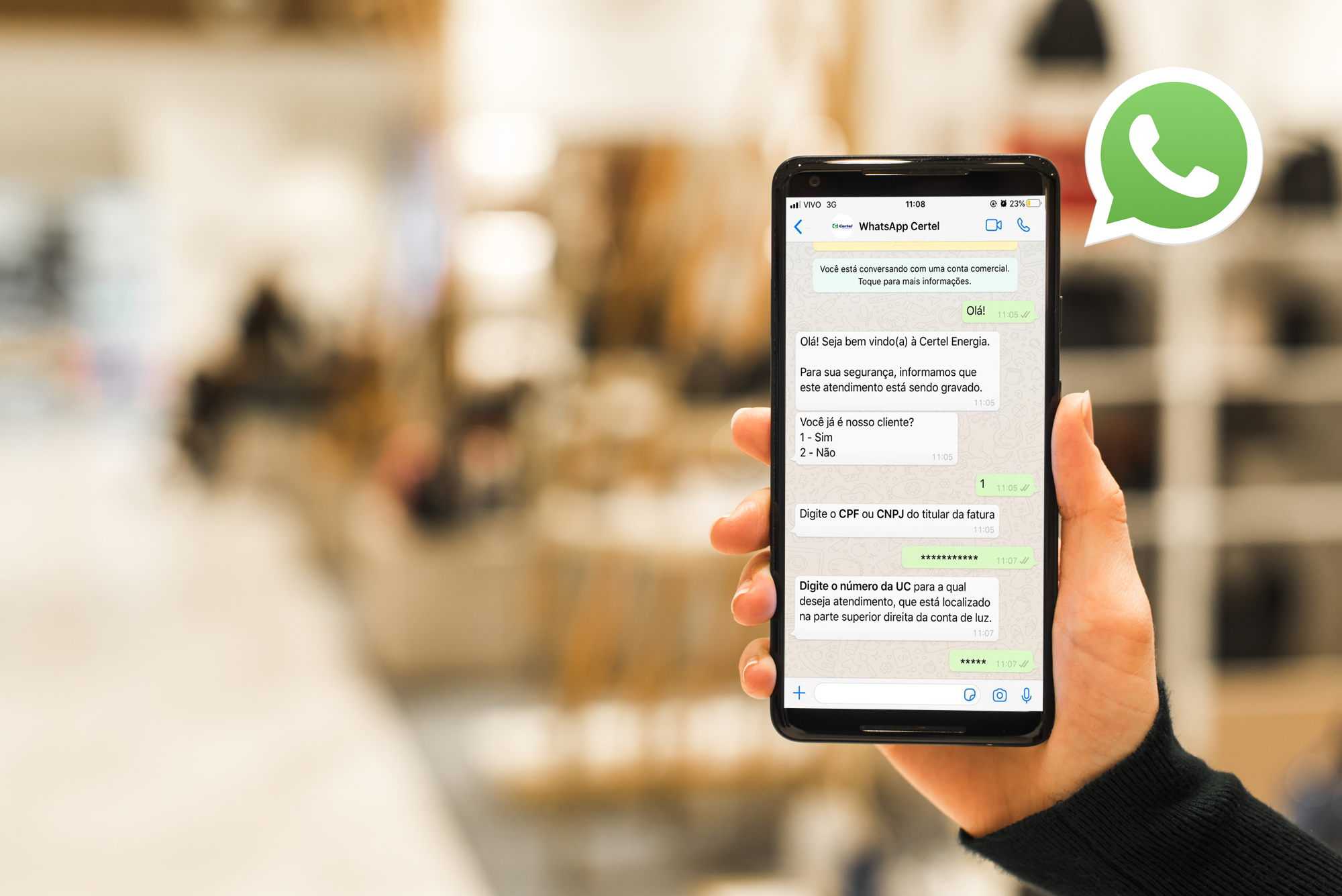 Certel disponibiliza WhatsApp e institui  assinatura digital para alavancar atendimento