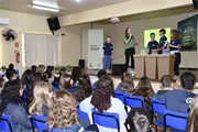 Alunos da EMEF Bela Vista, de Arroio do Meio, participaram de dinâmica