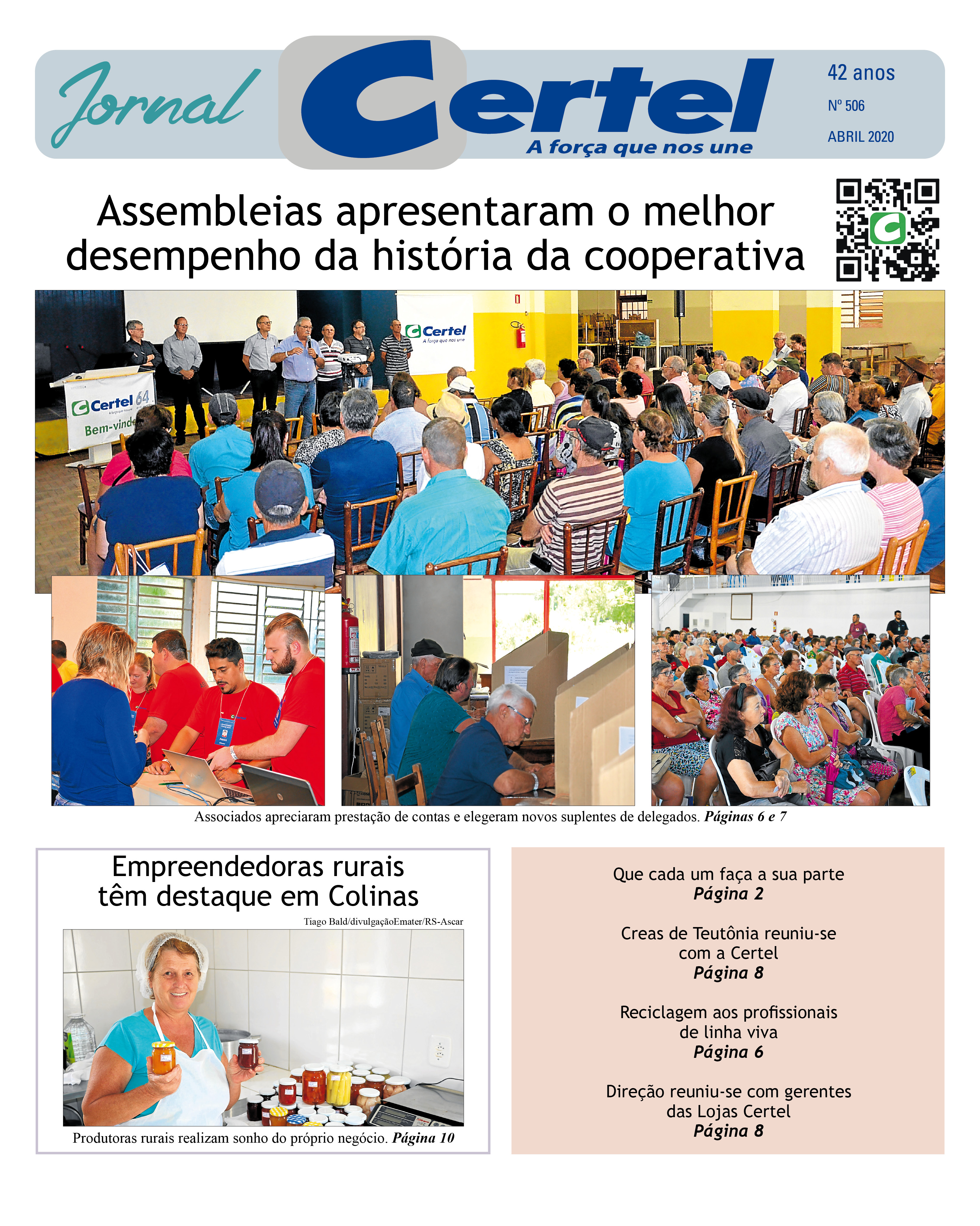 Jornal Certel Abril 2020 