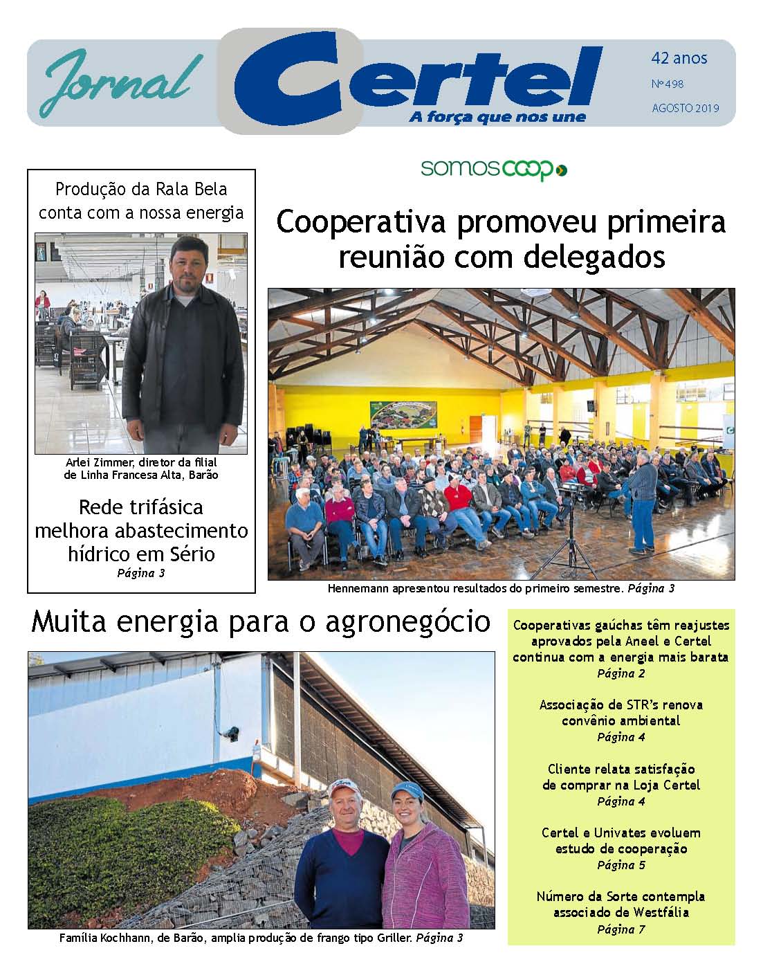 Jornal Certel Agosto 2019