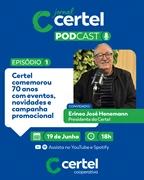 Podcast Jornal Certel estreia nesta sexta-feira, às 18h