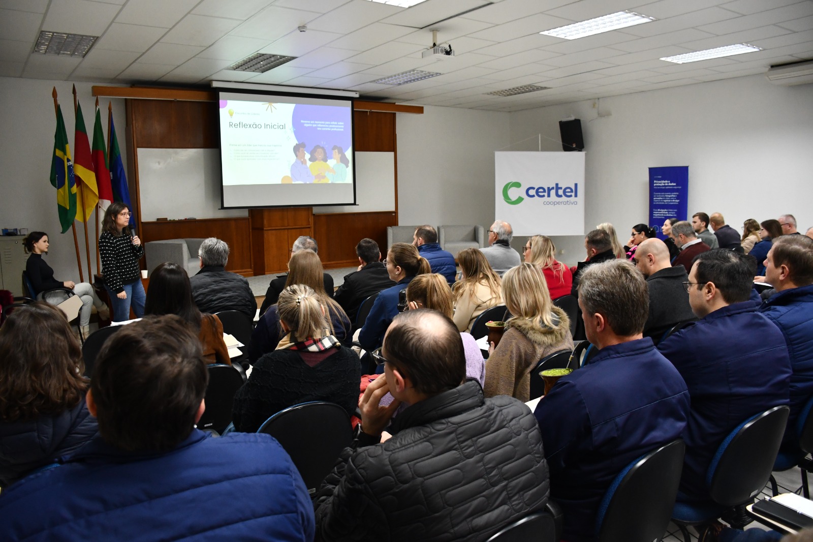 Comunicação pautou palestra para lideranças da Certel
