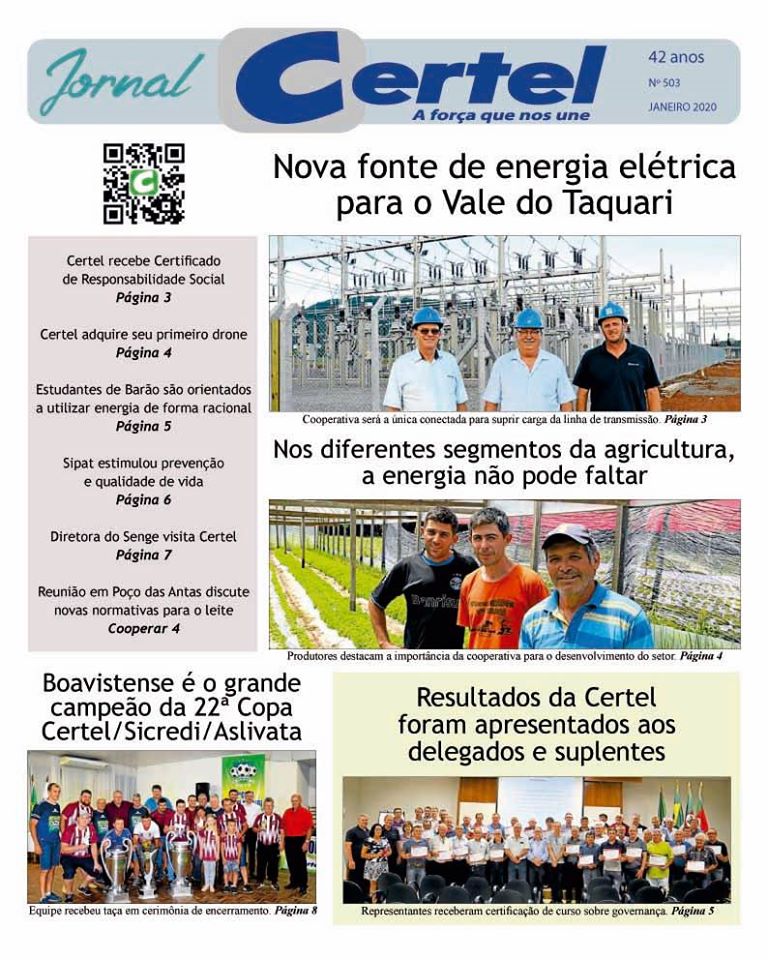 Jornal Certel Janeiro 2019