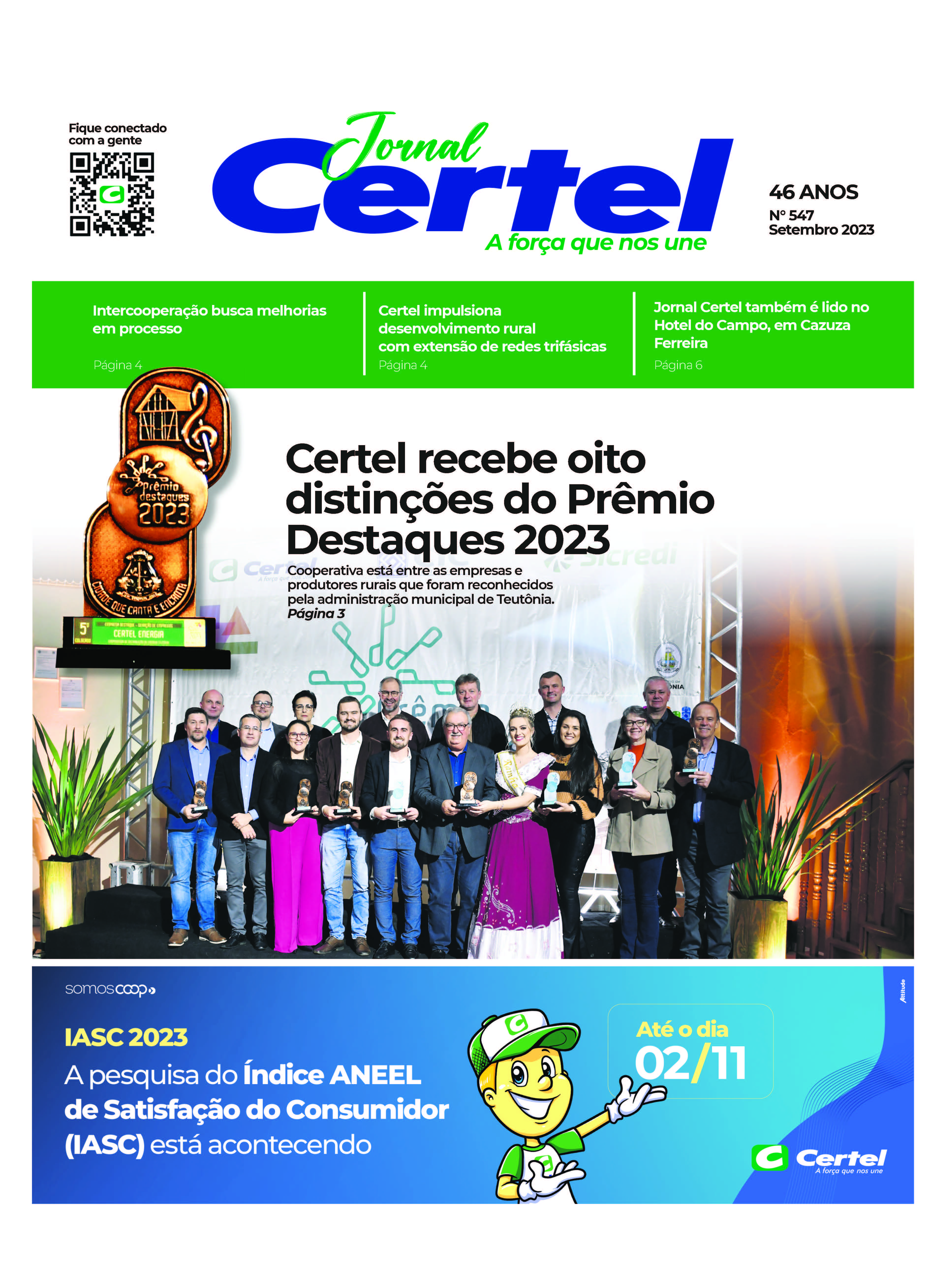 Jornal Certel setembro 2023