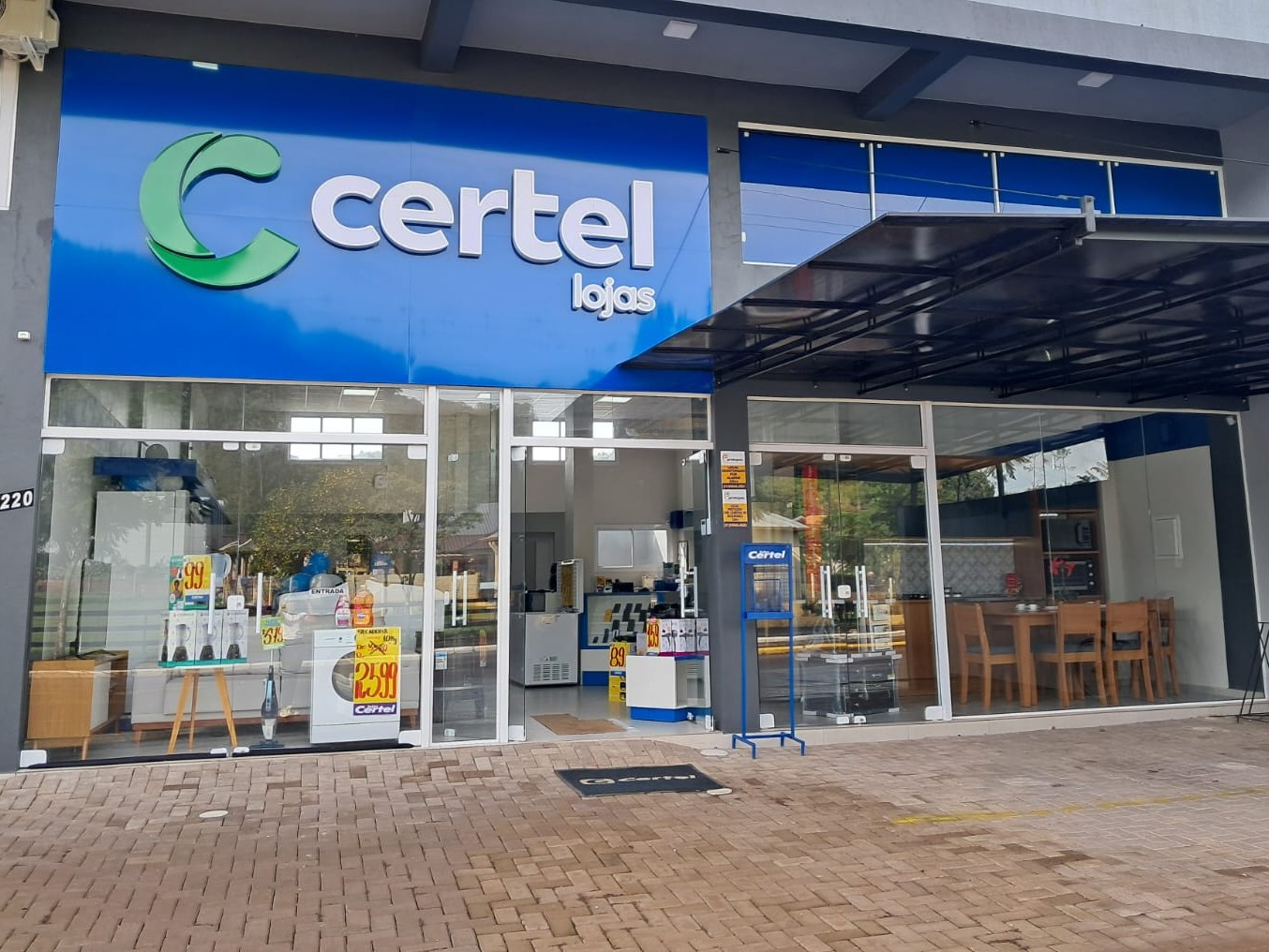 Fachada Ponto de Atendimento Certel - Travesseiro