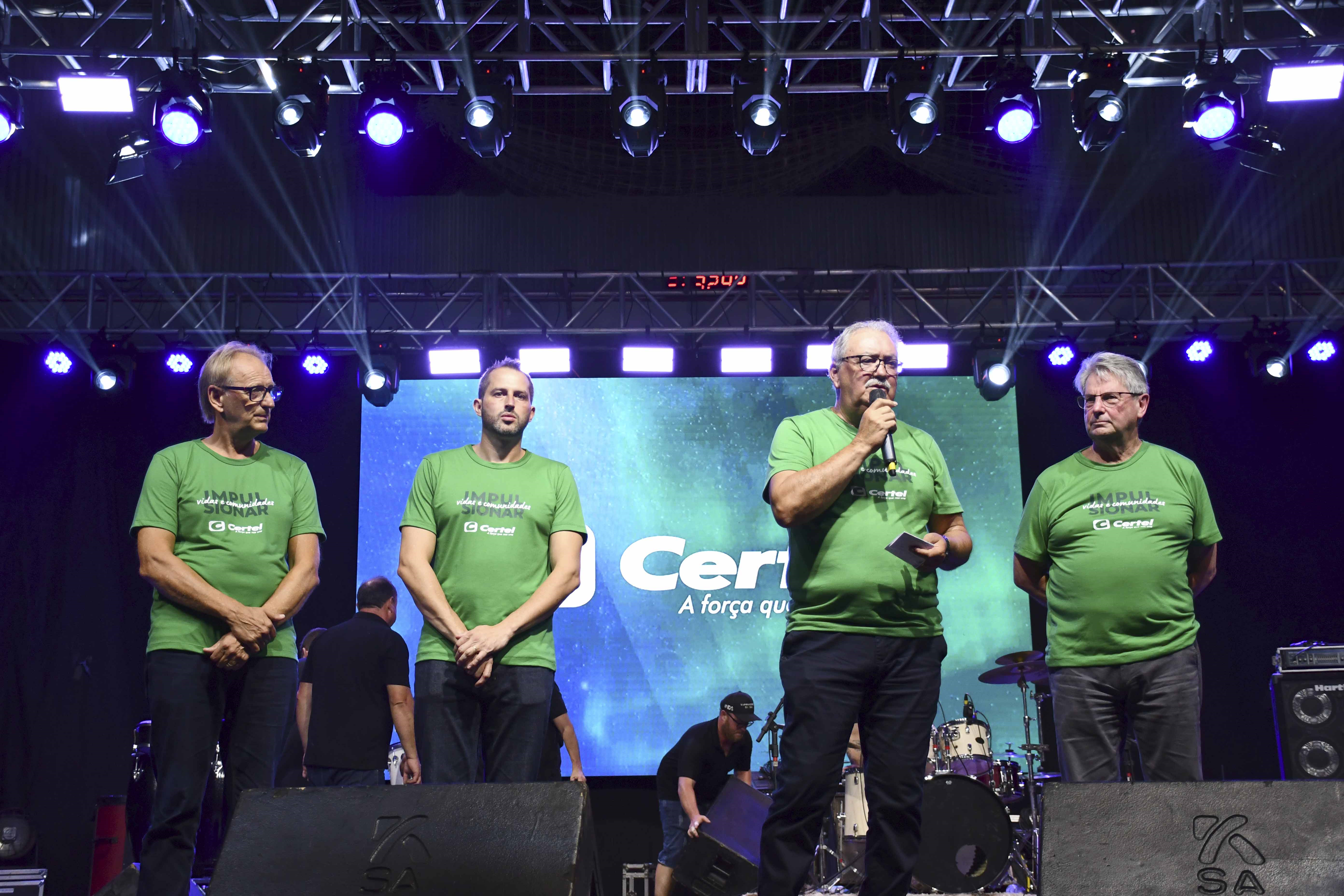 Direção agradeceu a presença da comunidade no evento