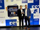 Dannebrock e Maders receberam a premiação em São Paulo