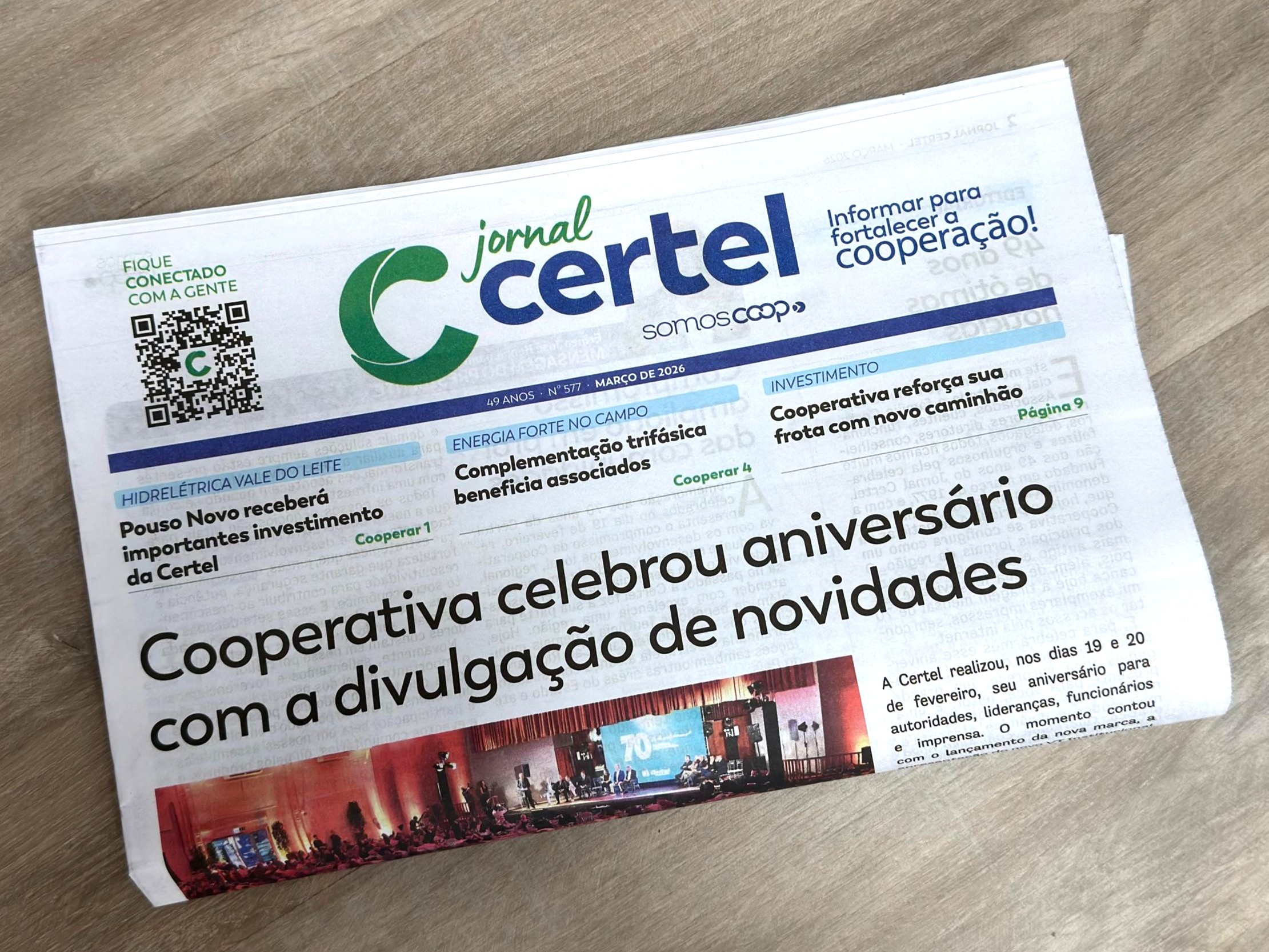 Jornal Certel completa 49 anos de ótimas notícias
