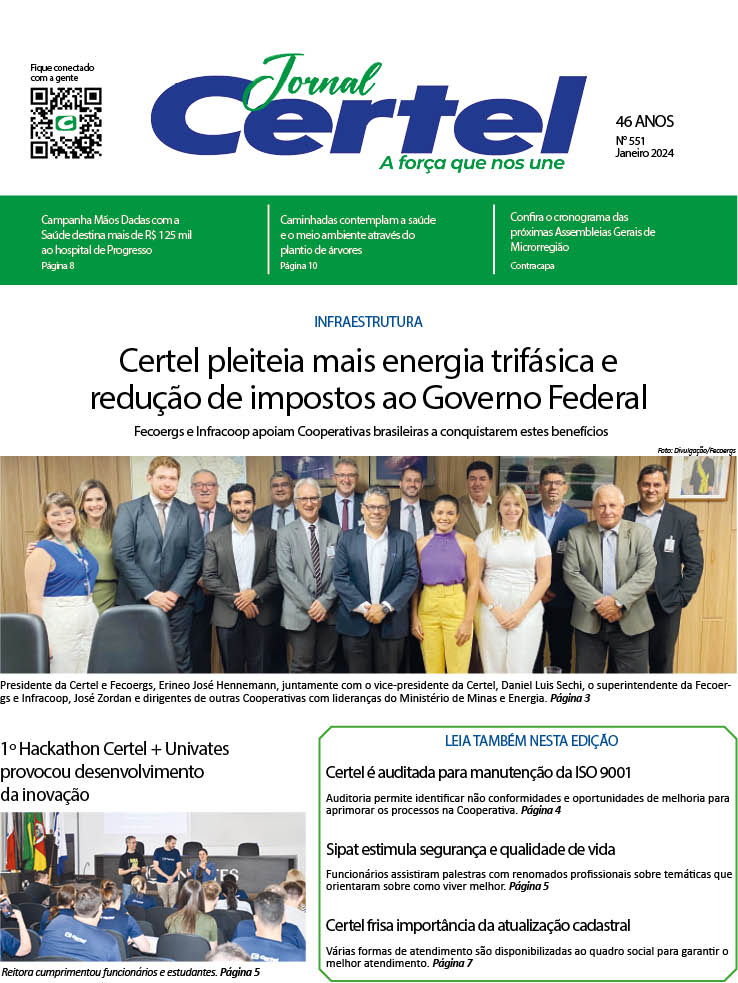 Jornal Certel Janeiro 2024