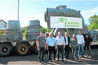 Hidrelétrica Cazuza Ferreira recebe turbinas