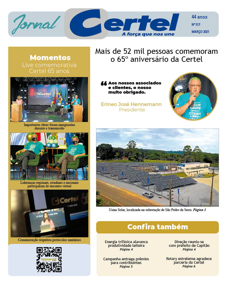 Jornal Certel Março 2021 