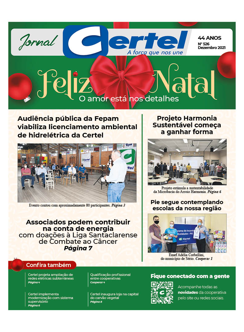 Jornal Certel Dezembro 2021