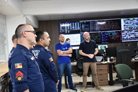 Comitiva também conheceu o Centro de Operações do Sistema Elétrico