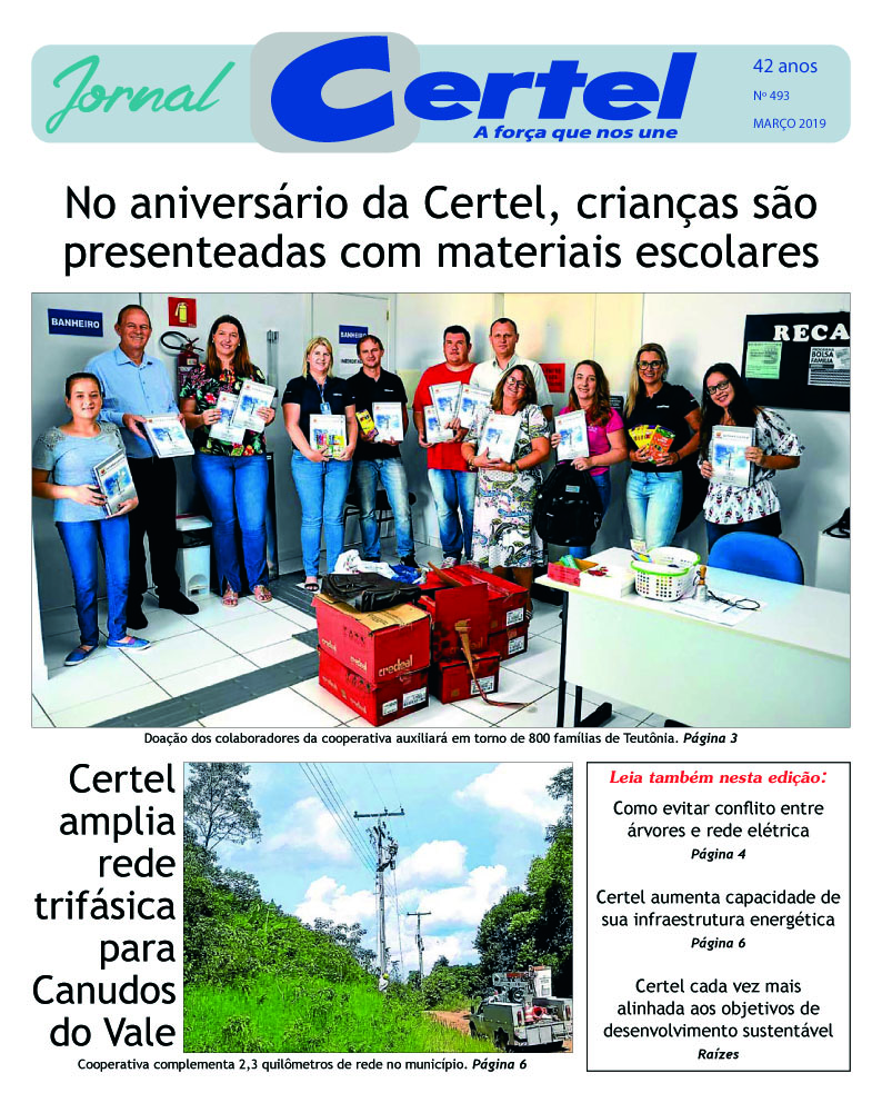 Jornal Certel Março 2019