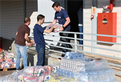 Funcionários mobilizaram-se nesta rede de solidariedade