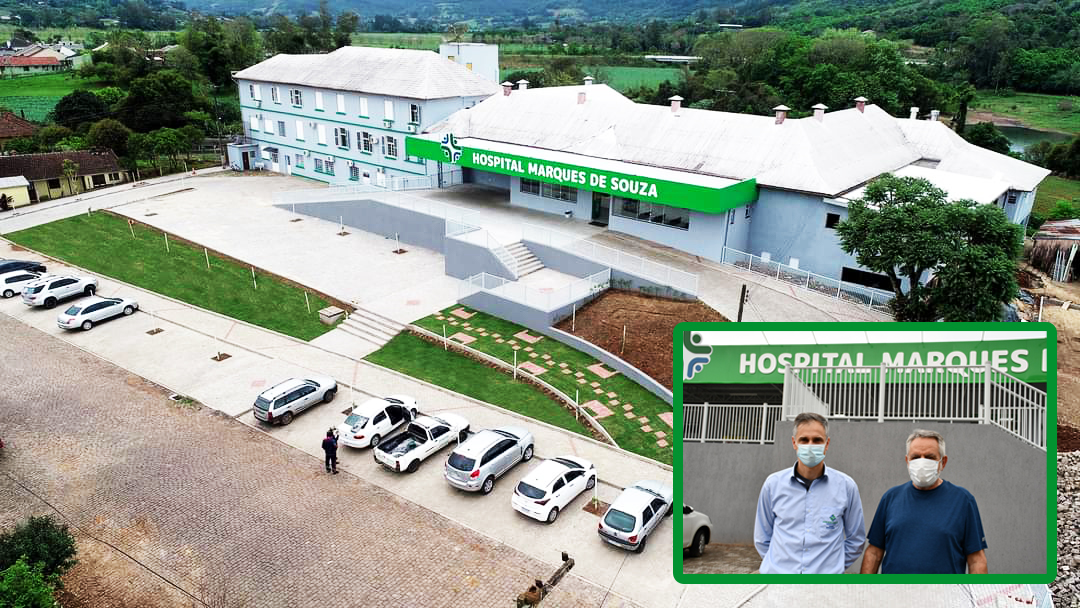 Hospital de Marques de Souza foi recentemente reformado e modernizado