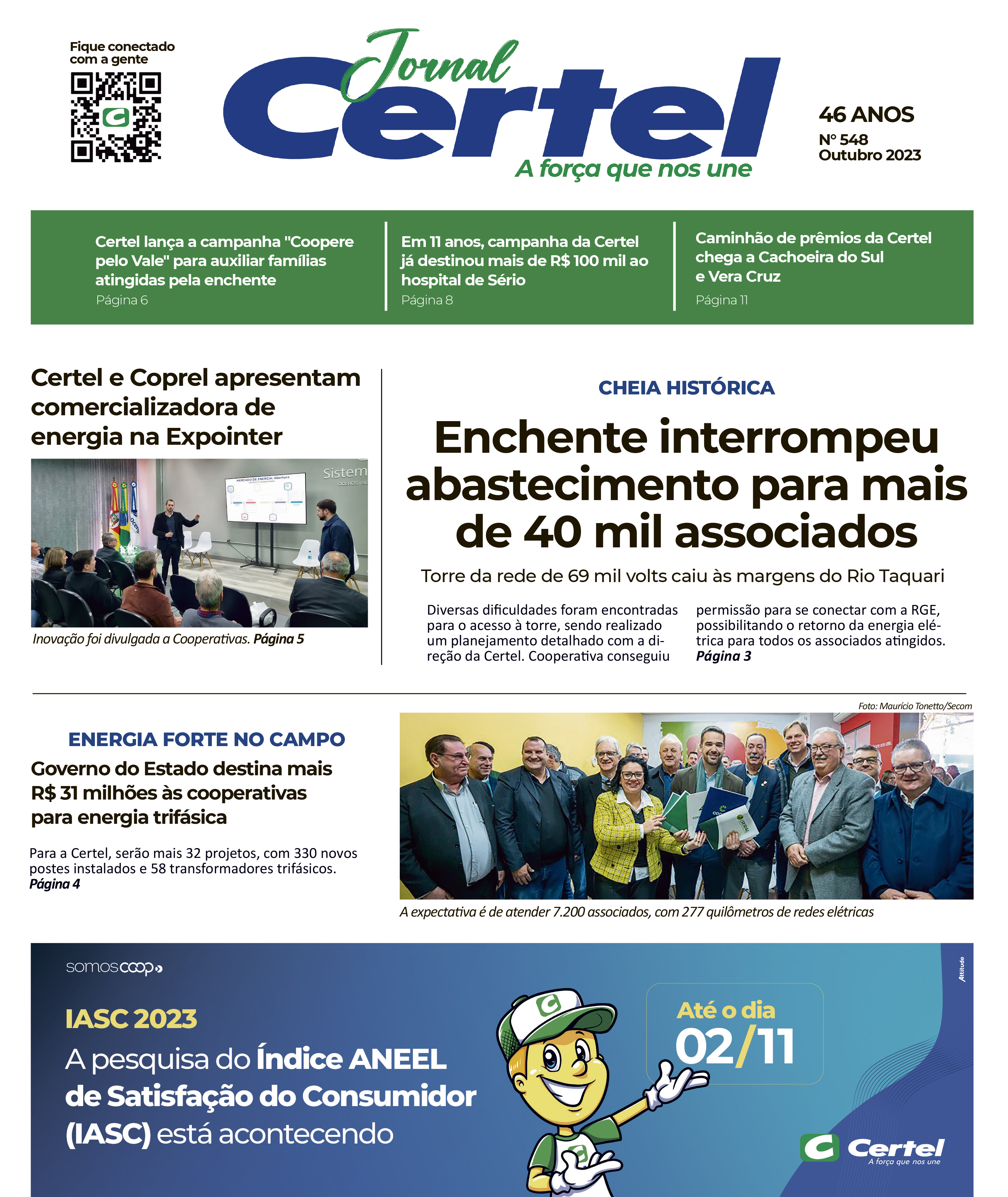 Jornal Certel outubro 2023 